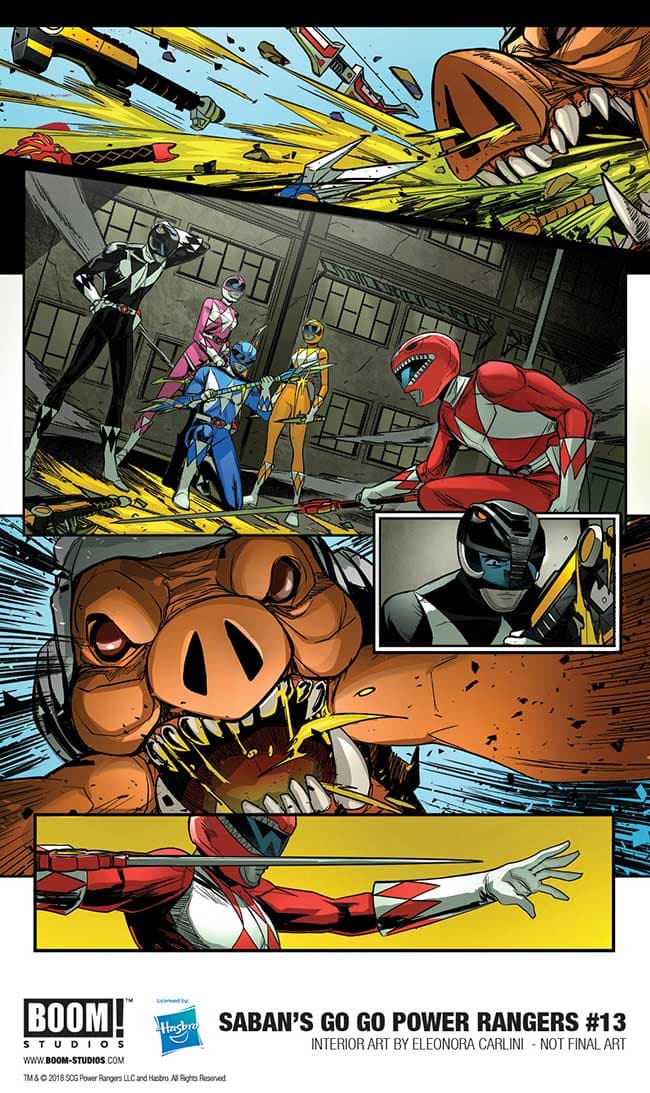Go Go Powers Rangers #13
