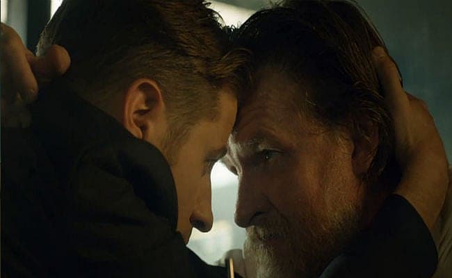 Gordon shares a moment with Bullock