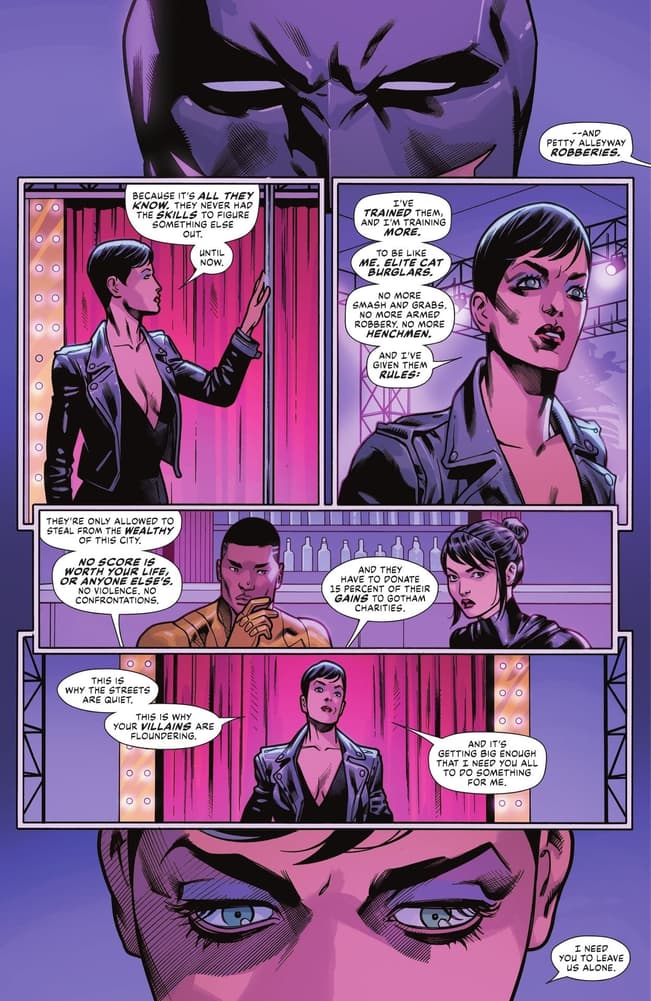 Catwoman-Gotham War Battle Lines