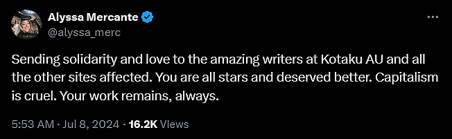 Kotaku staff weigh in on the closure of Kotaku AU.