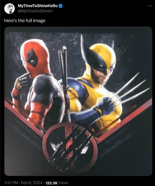 Scooper MyTimeToShineHello unveils some new information regarding 'Deadpool 3''s full title