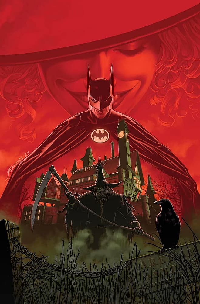 Batman echoes Scarecrow at Arkham