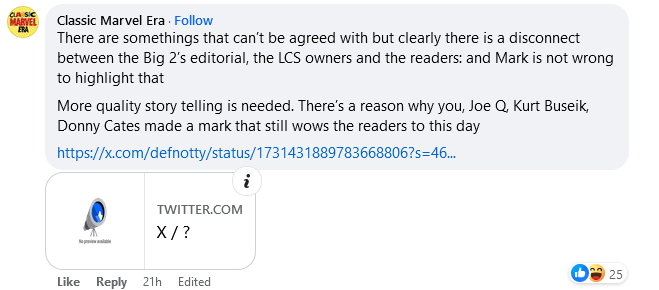 Mark Waid rejects Mark Millar's criticism of comic book industry 'cancel pigs'.