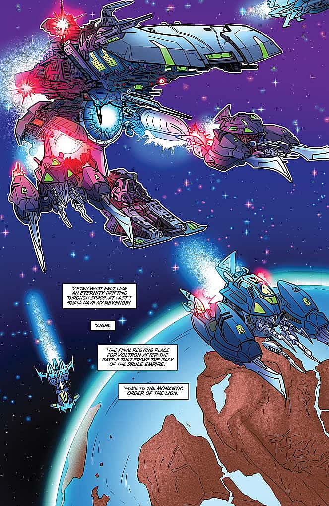 Voltron: From The Ashes #3 Preview Page