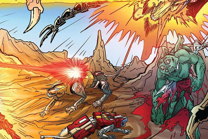Voltron: From The Ashes #3 Preview Page