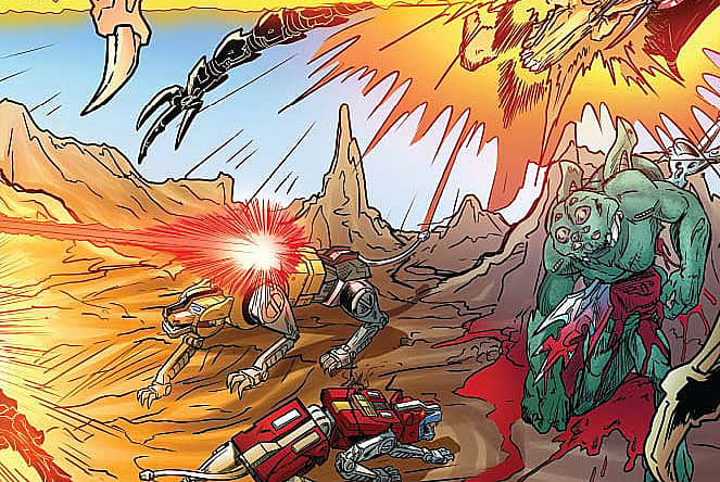 Voltron: From The Ashes #3 Preview Page
