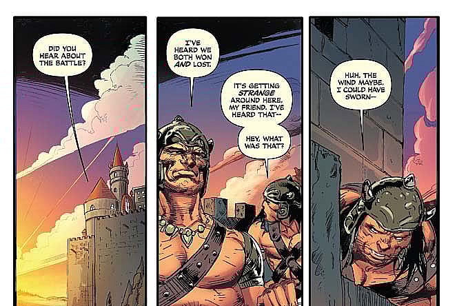 Red Sonja / Conan #3 Preview Page