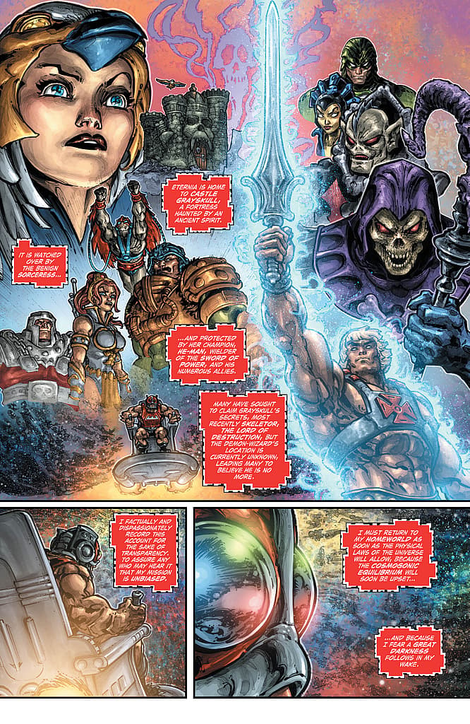 Injustice vs. Masters of the Universe #1 Preview Page - DC Comics