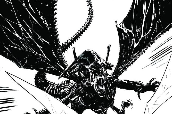 Aliens / Vampirella #5 Cover