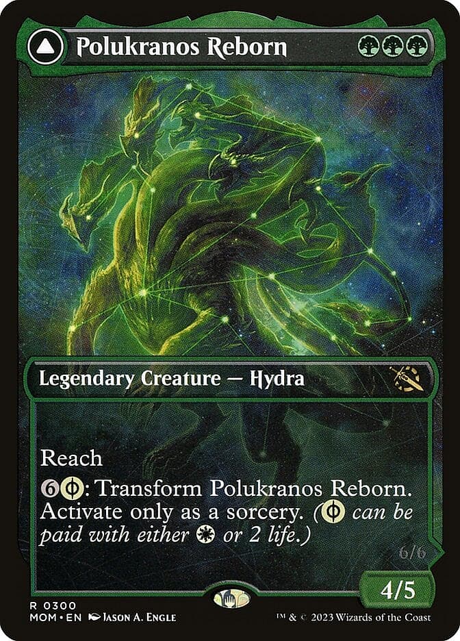 Plukranos Reborn card in Magic: The Gathering - March of the Machines (2023), Wizards of the Coast