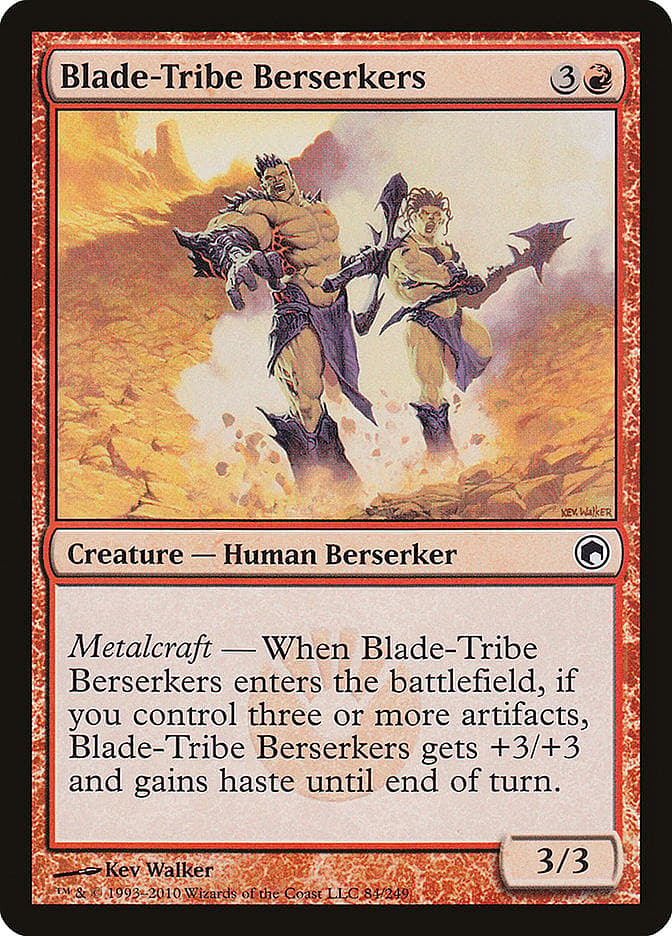 Blade-Tribe Berserkers, Magic: The Gathering - Scars of Mirrodin, Wizards of the Coast