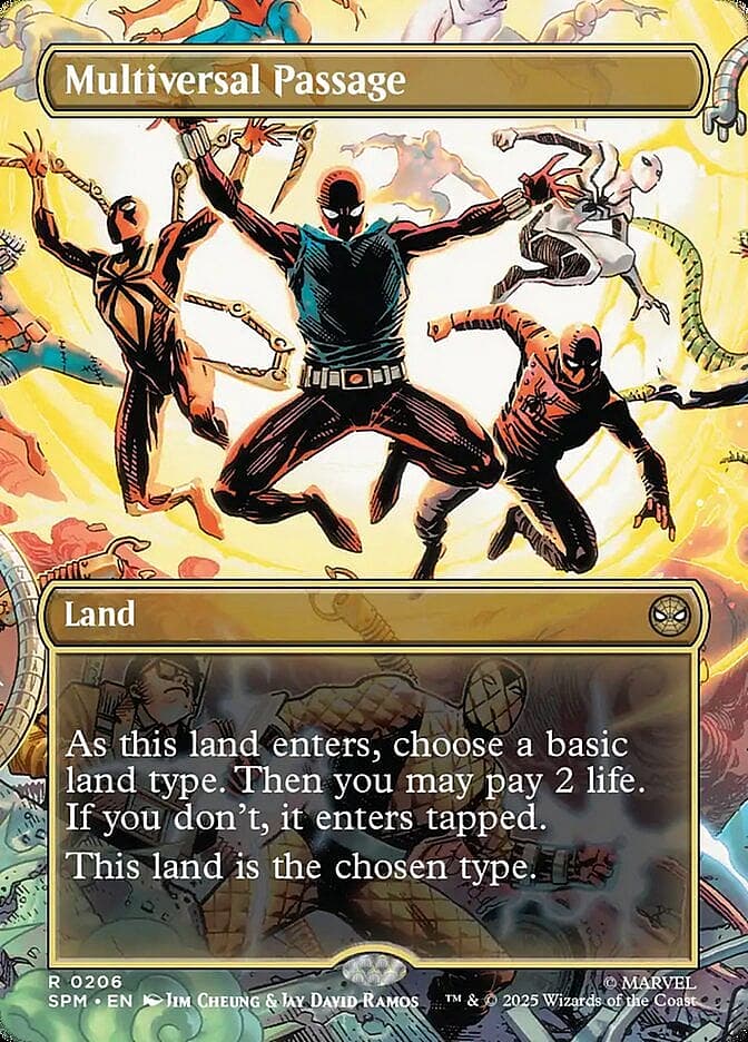 Scarlet Spider leads multiversal charge in Magic: The Gathering - Marvel's Spider-Man (2025)