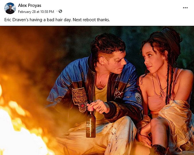 Alex Proyas echoes the thoughts of many regarding 'The Crow' remake.