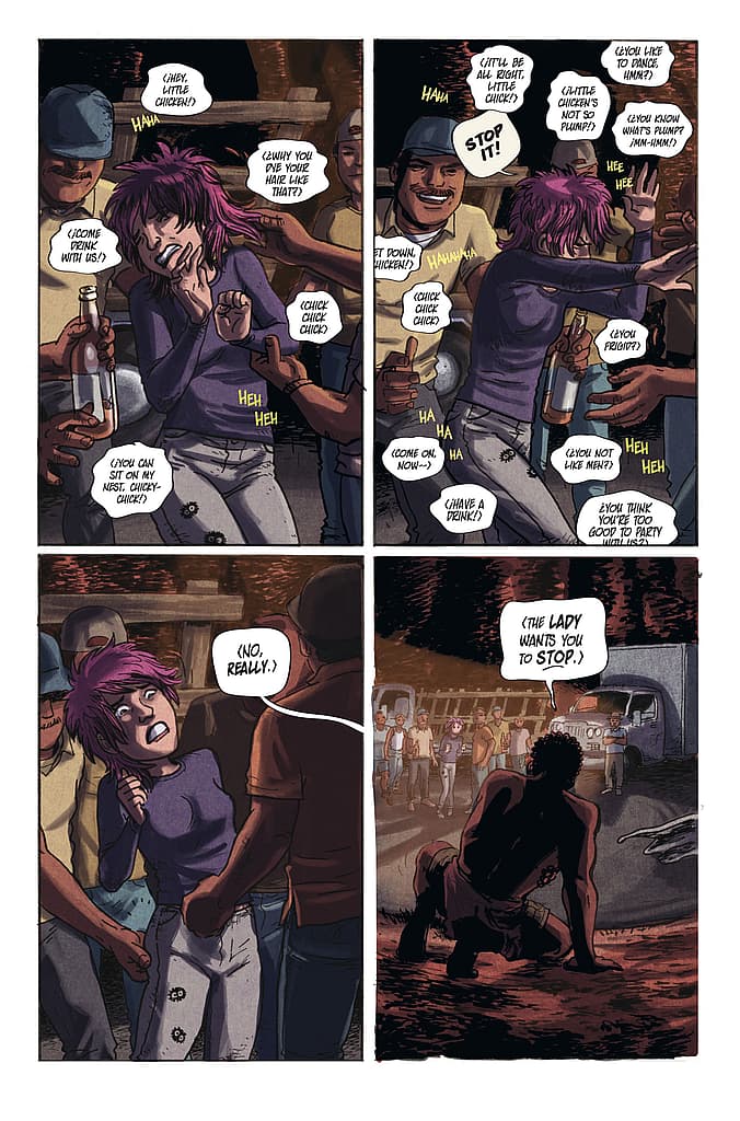 No Mercy #5 Preview Page