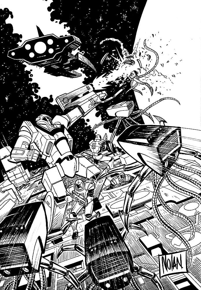 The Ember War cover by Graham Nolan