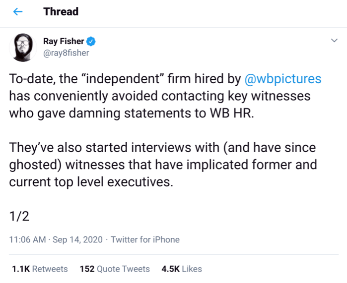 Screenshot-Ray Fisher 9-14 Tweet