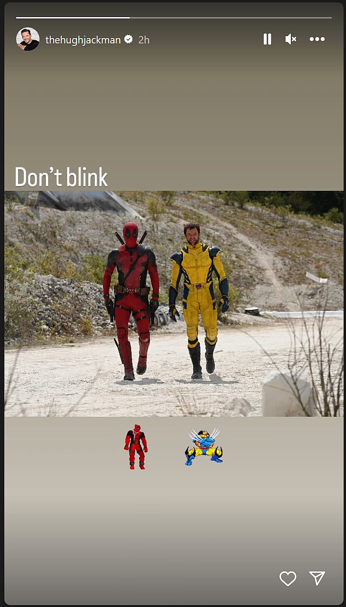 Hugh Jackman reveals first look at Wolverine's new costume in 'Deadpool 3'