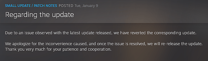 Capcom via Resident Evil Revelations Steam Updates