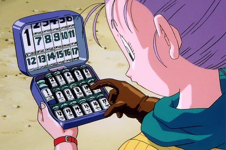 Bulma introduces young Goku in Dragon Ball: The Path to Power (1996), Toei Co. Ltd.