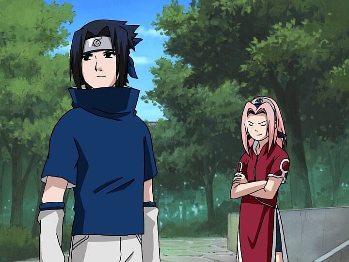 Sasuke and Sakura