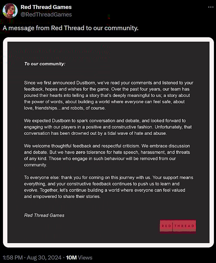 Red Thread Games on X