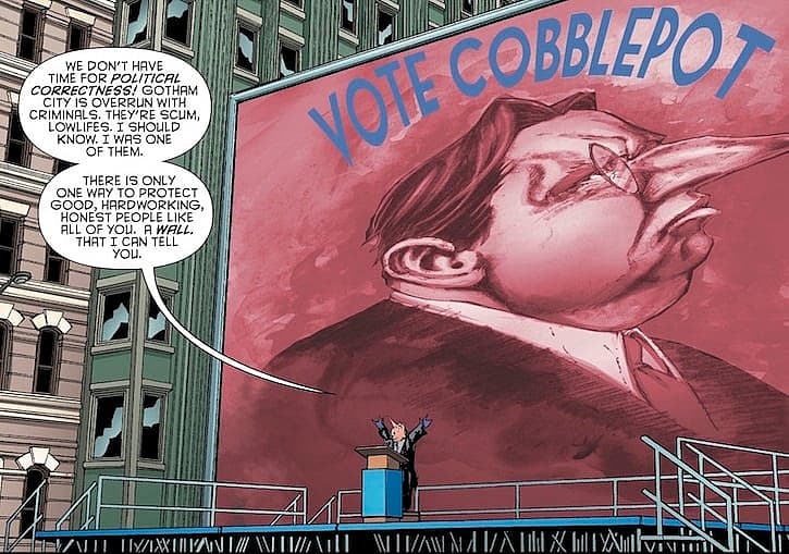Catwoman: Election Night Penguin is Trump