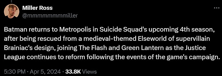 Archive link: Miller Ross on X