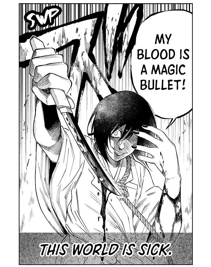 ikuru my blood is a magic bullet