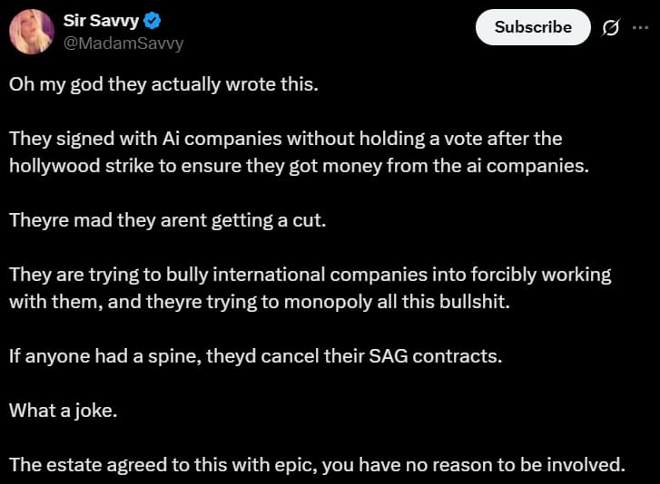 MadamSavvy on X