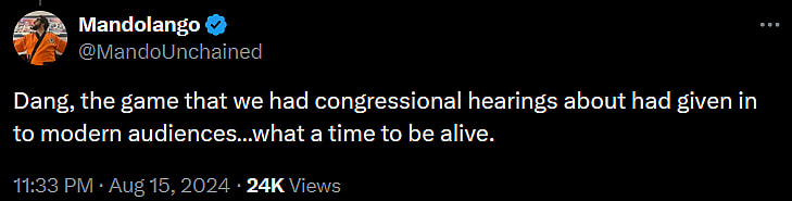 @MandoUnchained on X