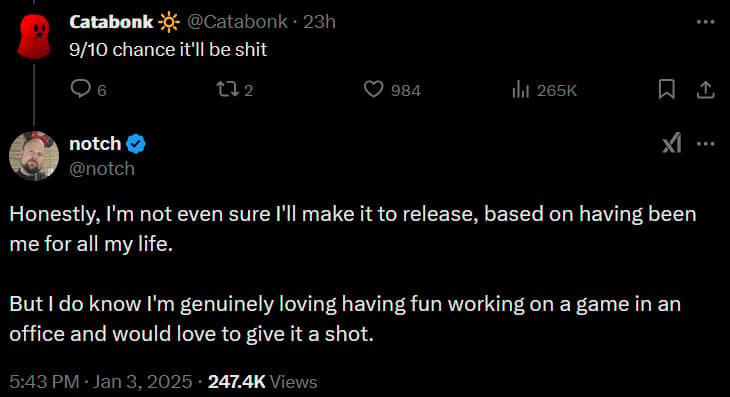 Catabonk and Notch on X