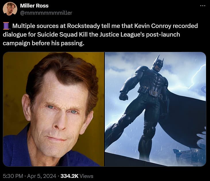 Miller Ross via X