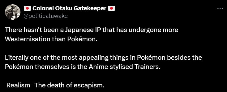 Colonel Otaku Gatekeeper (@politicalawake) on X