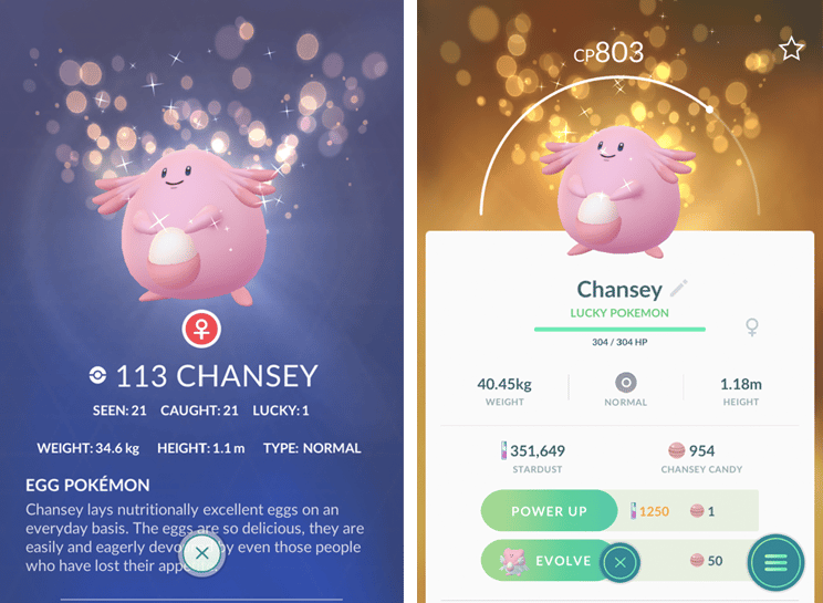 Lucky Pokemon
