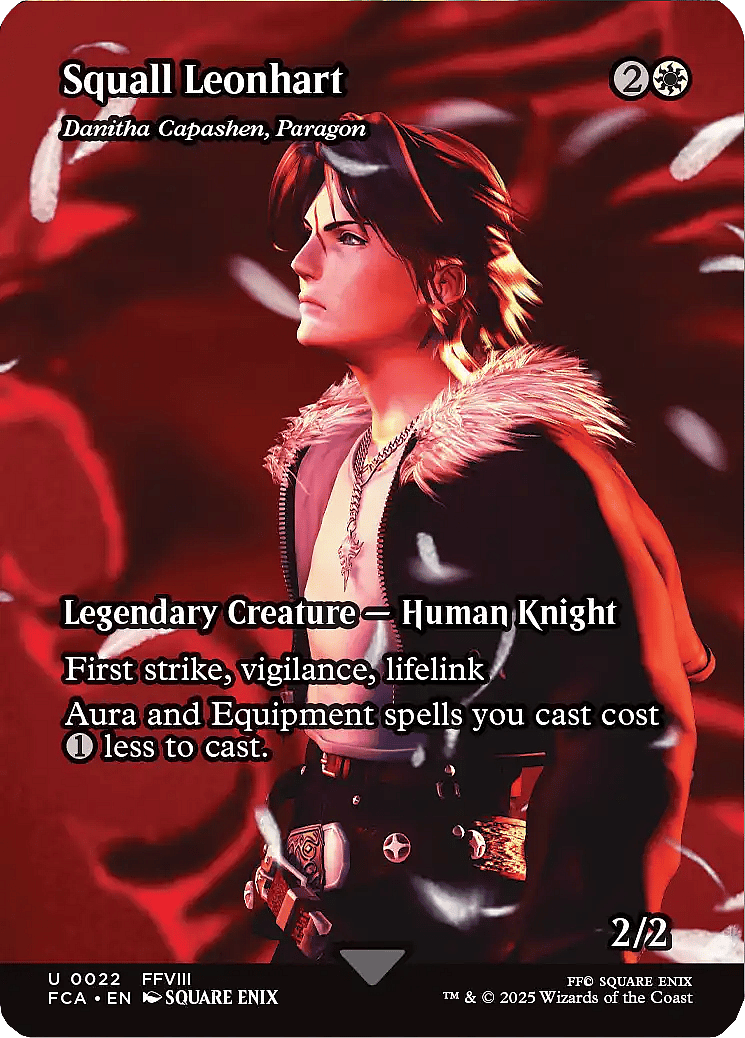 Squall Leonhart (Doug Erholtz) hopes to embody the spirit of Griever in Final Fantasy VIII (1999), Square Enix