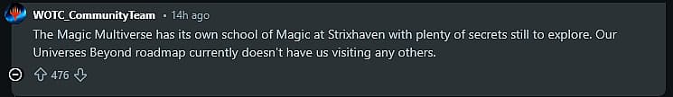 Wizards of the Coast confirms no plans for Harry Potter set in Magic: The Gathering after Hasbro