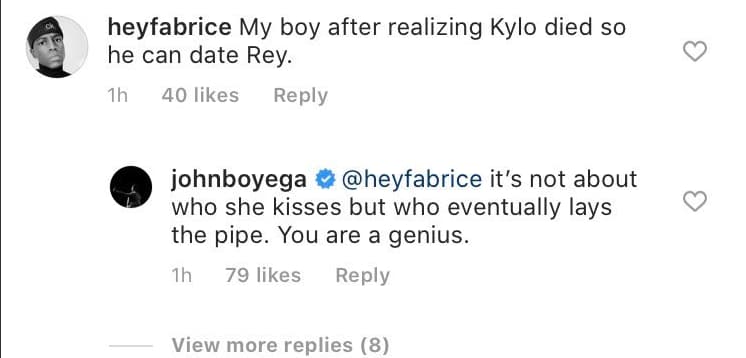 John Boyega Ignores Social Media Attempts to Shame Him for Sexual Star Wars Shipping Joke