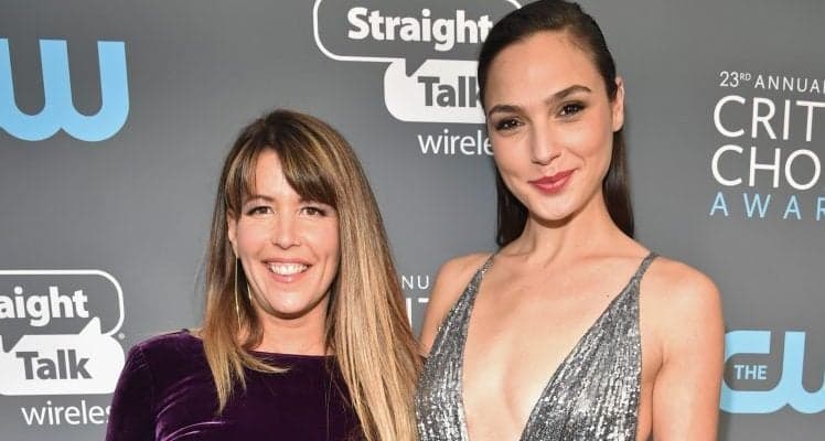 Patty Jenkins and Gal Gadot