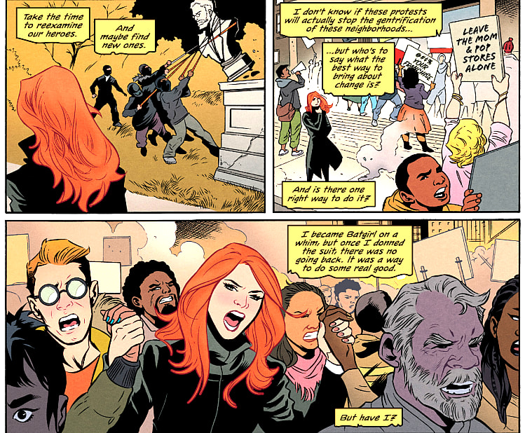 Batgirl 60 Panels