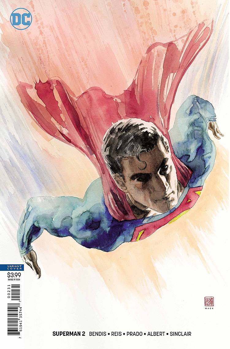Superman #2 Variant Cover - DC Comics