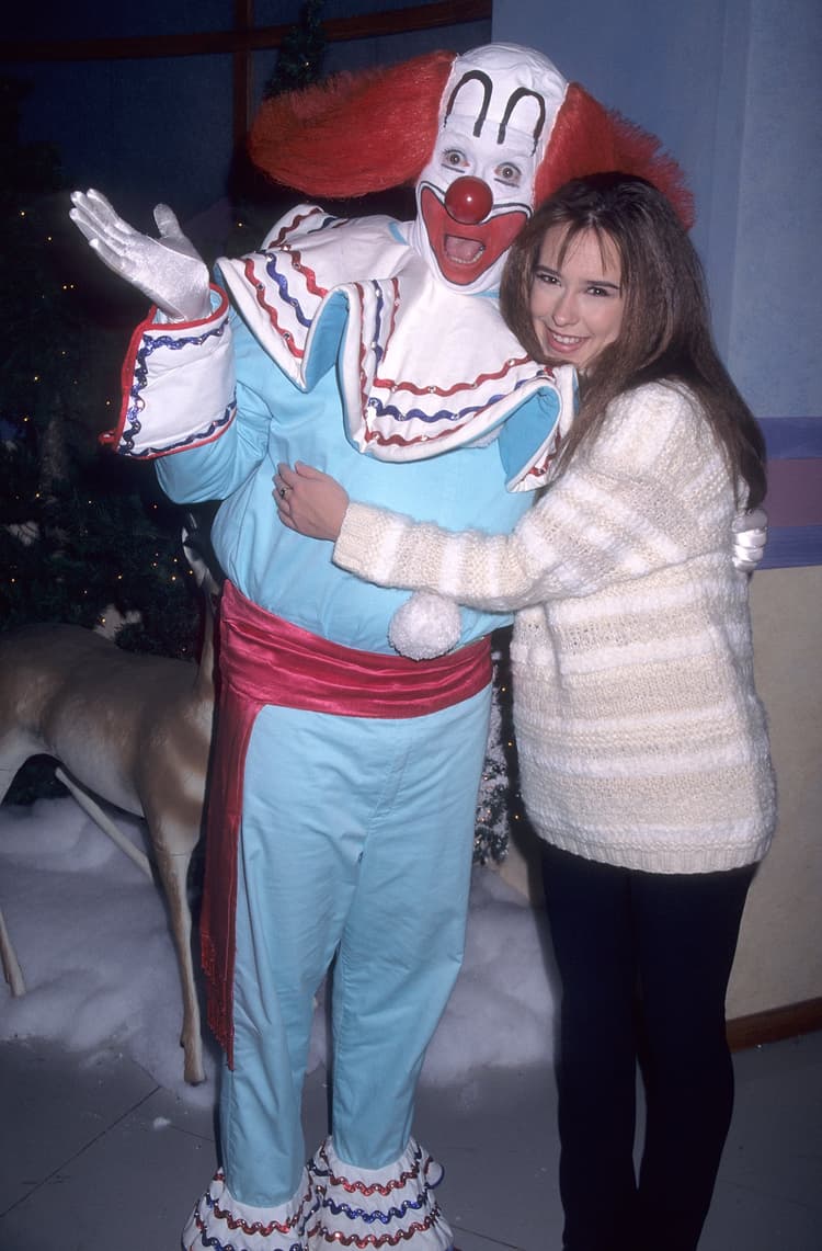 Bozo the Clown and Jennifer Love Hewitt