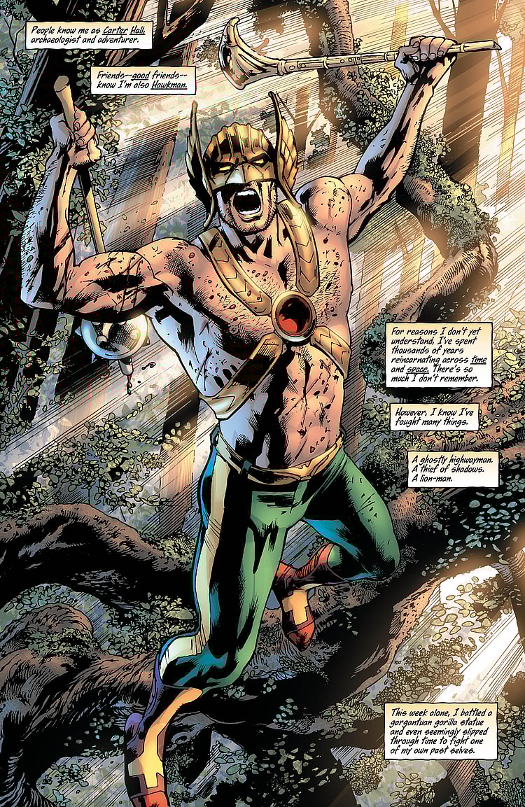 Hawkman #3 Preview Page - DC Comics