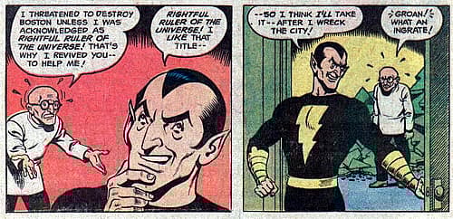 Black Adam - Fawcett Comics