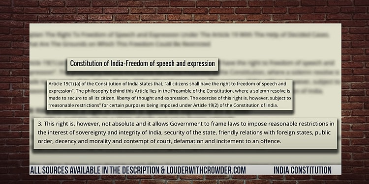 Stephen Crowder points out Parag Agrawal's hypocritical free speech double-standard on Louder With Crowder, YouTube