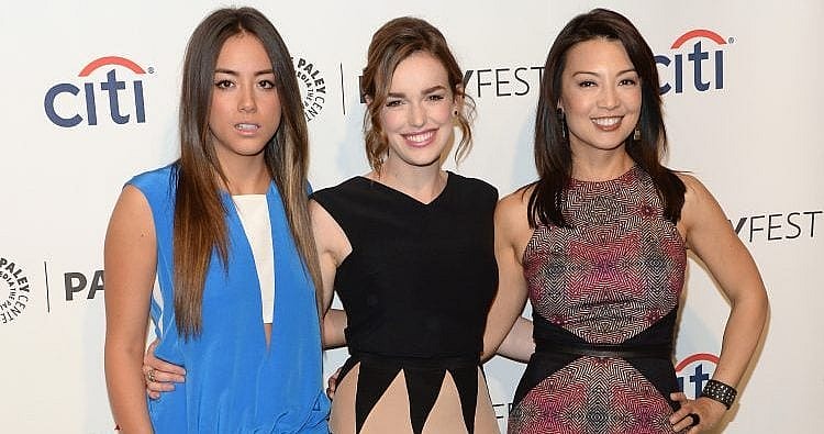 Chloe Bennett, Elizabeth Henstridge , and Ming-Na Wen