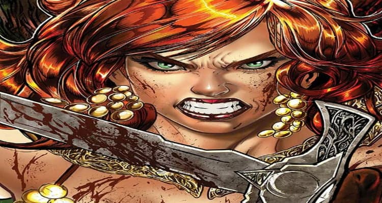 Red Sonja 18 Variant Cover by Melo