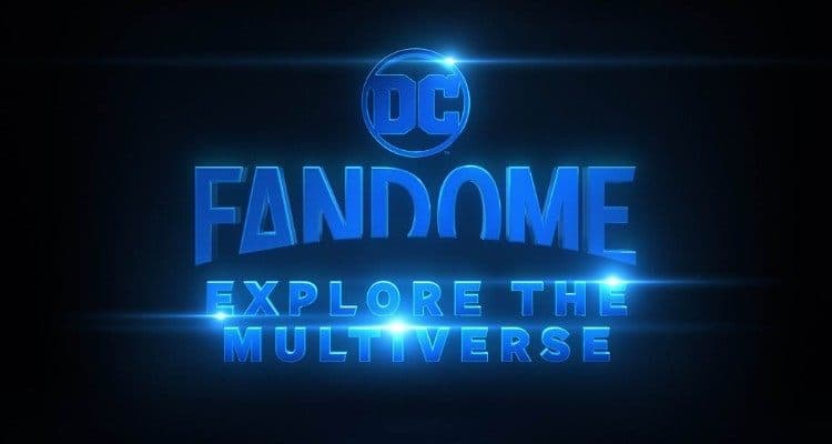 DC FanDome Explore the Multiverse Logo