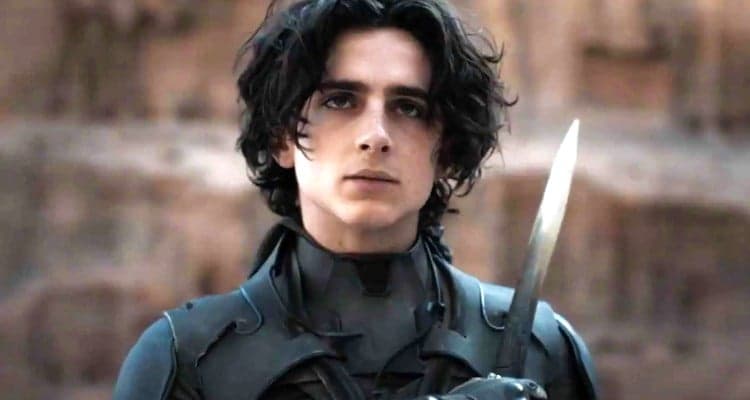 Timothee Chalamet in Dune trailer