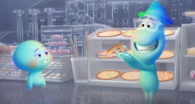 22 in a pizza parlor in 'Soul' (2020), Pixar 