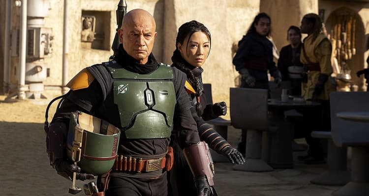 Boba Fett and Fennec Shand in 'The Book of Boba Fett' (2021), Disney+